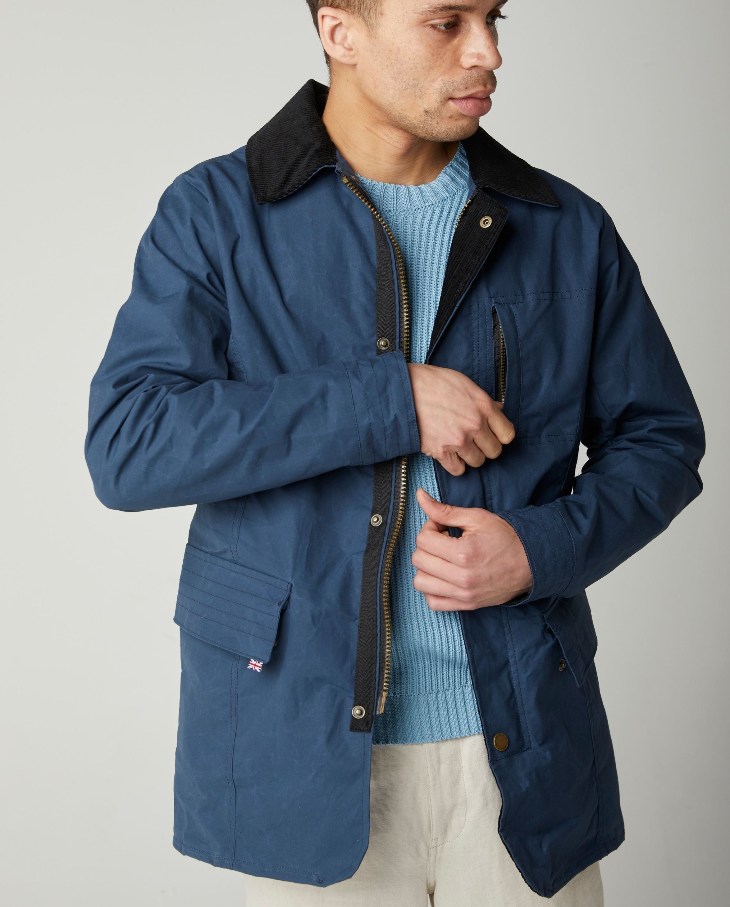 Barbour beacon lingmell on sale waxed cotton jacket