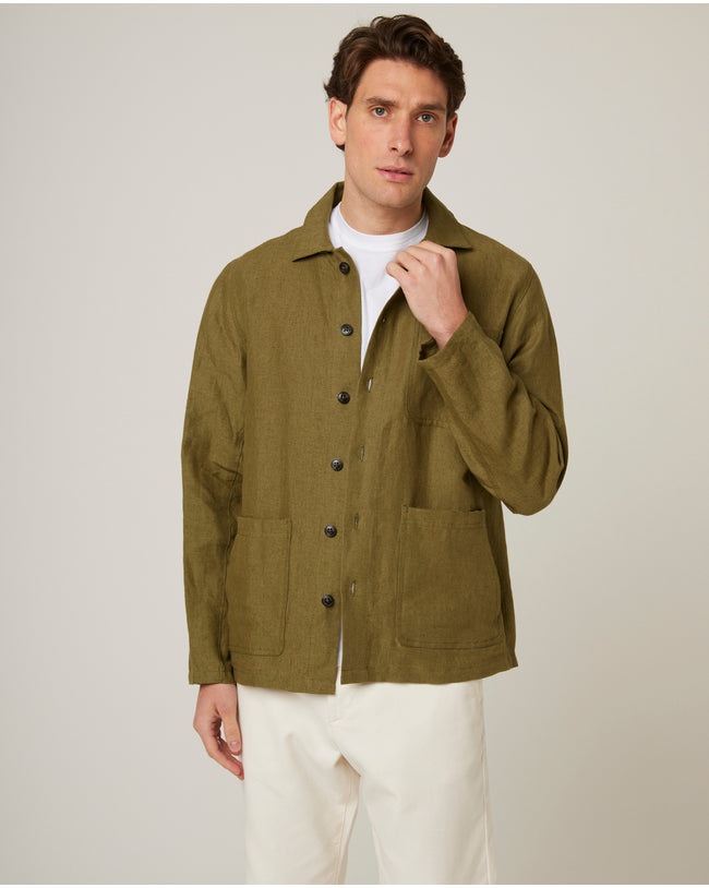 Grange Linen Shacket