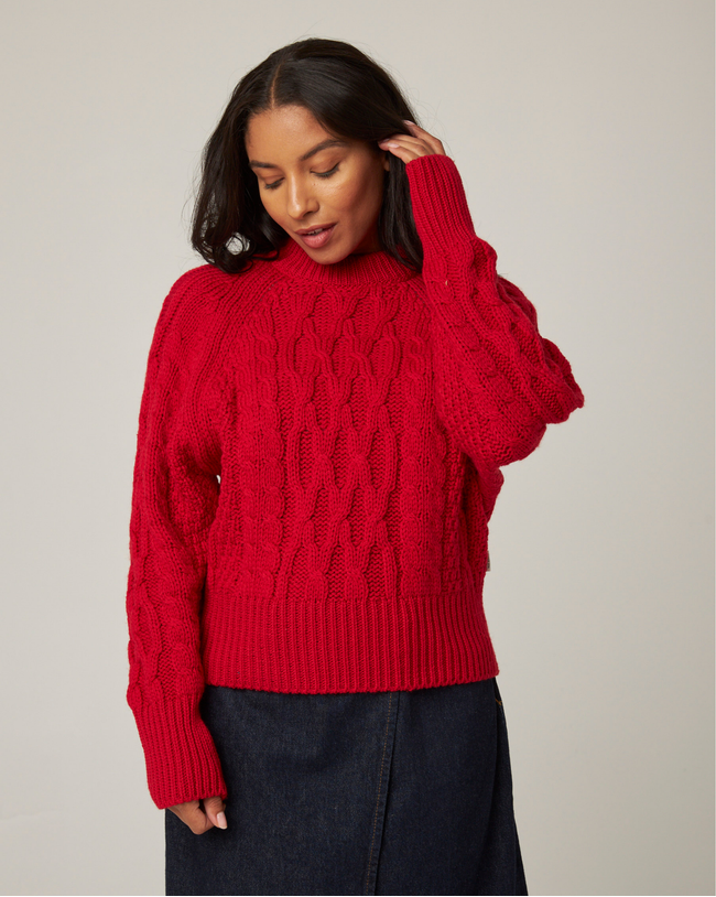 Isobel Aran Jumper