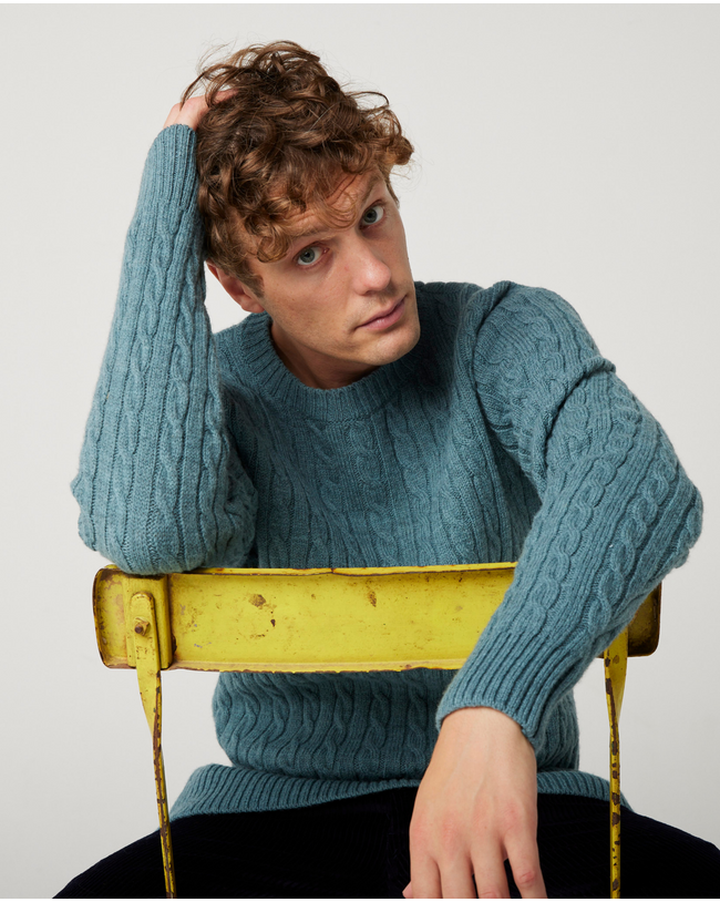 Makers Stitch Cable Crew Jumper