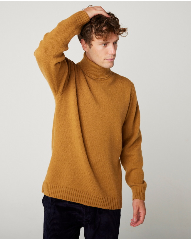 Makers Stitch Polo Neck Jumper