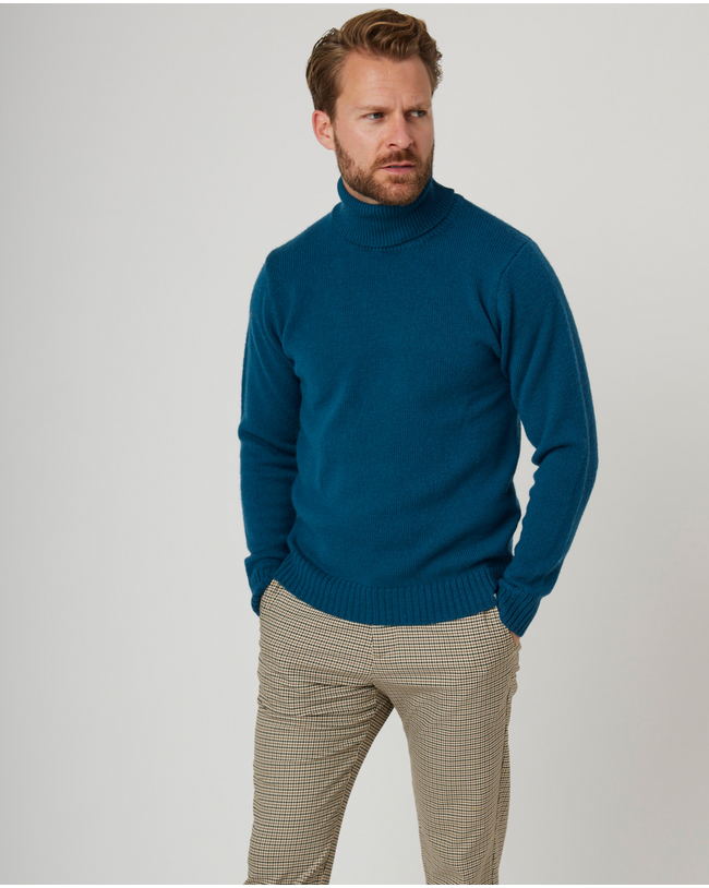 Makers Stitch Polo Neck Jumper