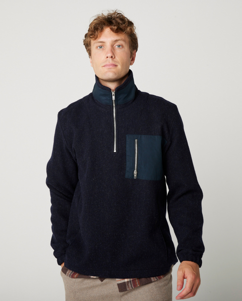 Zip Pocket Wool Fleece – Peregrine Clothing