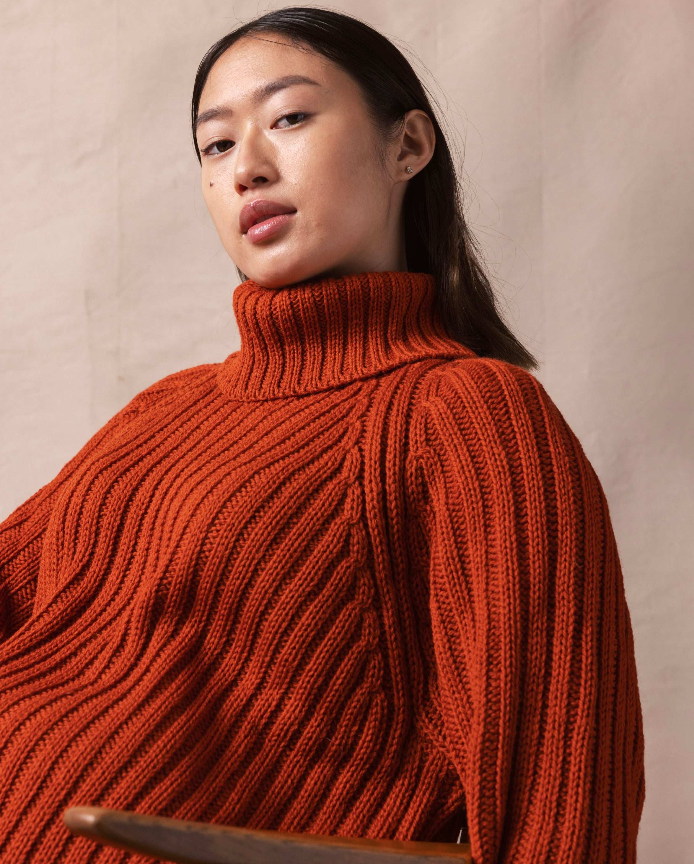 Polo neck knitwear best sale