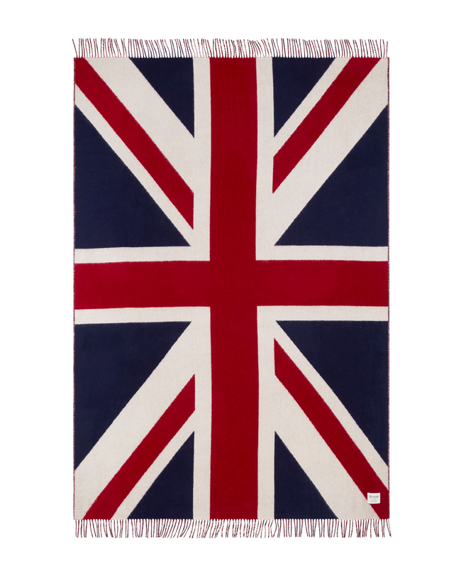 Union Jack Wool Blanket