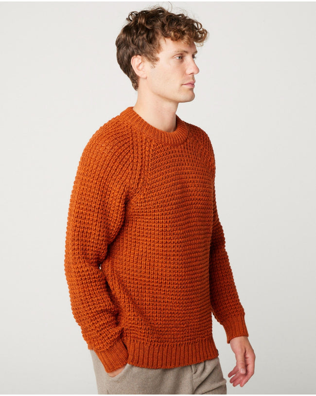 Waffle Crew Neck Jumper